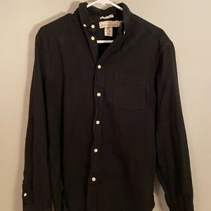 H&M Black Button Down Shirt